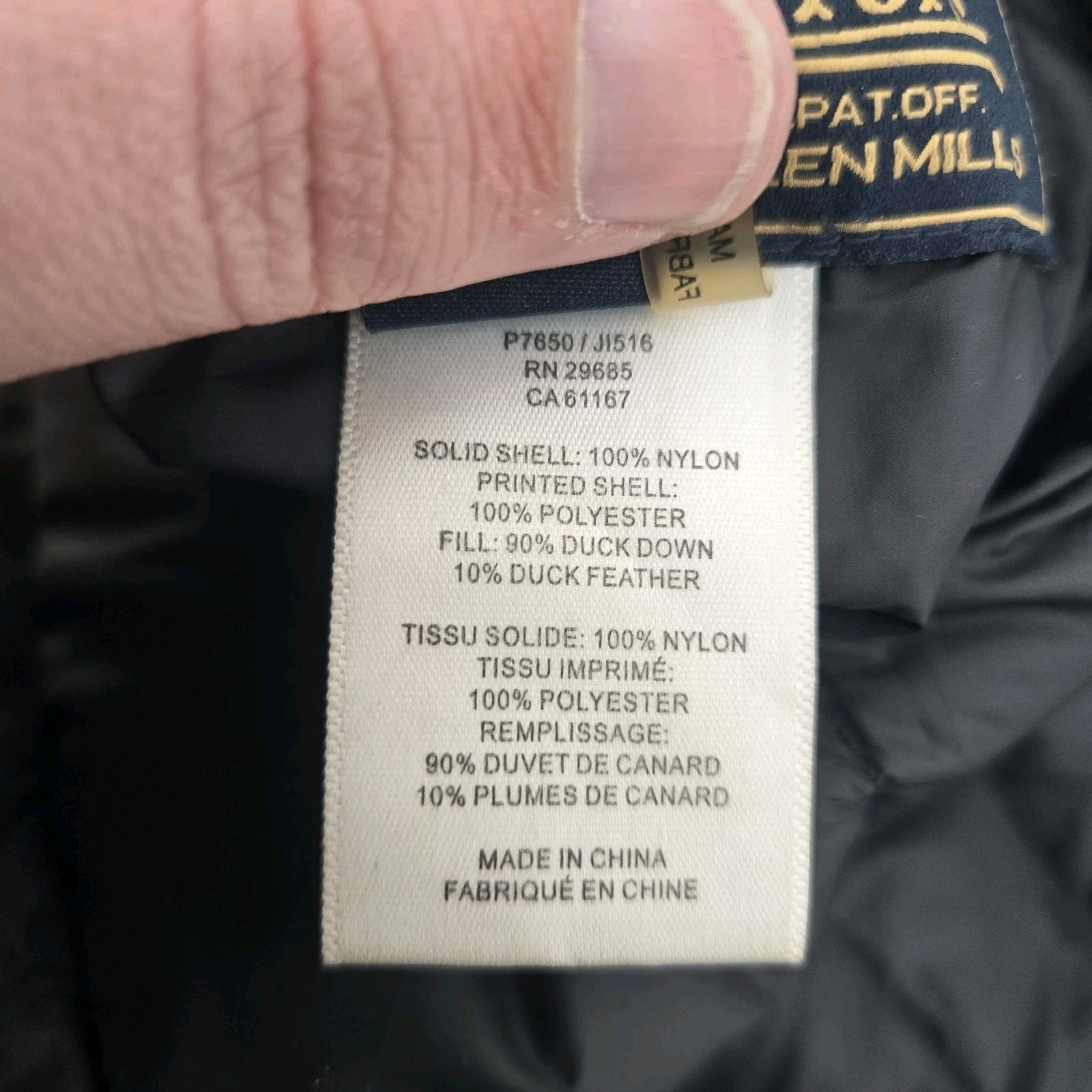 Pendleton Reversible Duck Down Puffer Jacket Azte… - image 8