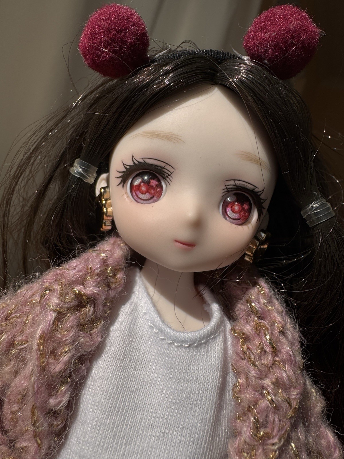 23cm Anime Manga Doll Bjd 15 Movable Joints 9&rdquo; Full Set Toys Gifts Red Eyes