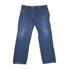 all american clothing co mens jeans size 42x36 blue denim made in usa aa1873