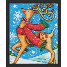 PixelHobby Holiday Cheer Reindeer Mosaic Art Kit