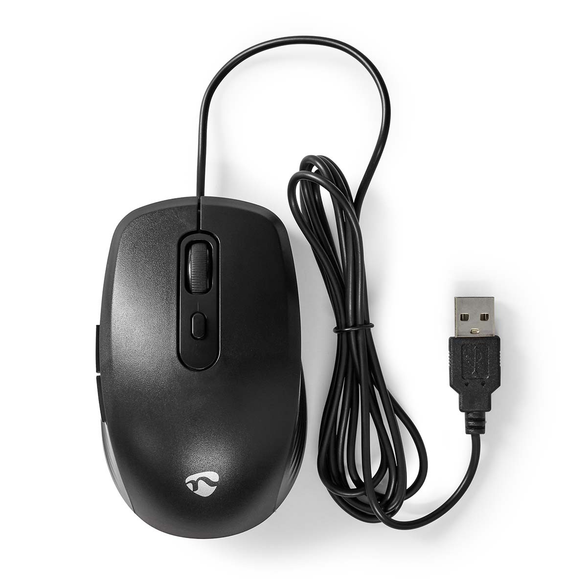 Souris ergonomique filaire Nedis idéale pour le télétravail intensif et la bureautique