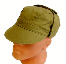 USSR Soviet Russian Army Officer Afghanistan War Uniform Field Cap Hat 57cm 80s