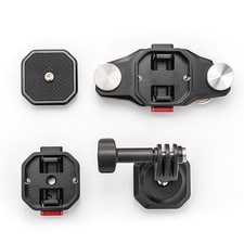 For Action Camera Quick Release Plate Clamp Shoulder Strap Set Mount Top Plate
