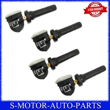 4 Pcs Programmed TPMS 13540601 Tire Pressure Sensor For GMC Chevy Trucks & Vans