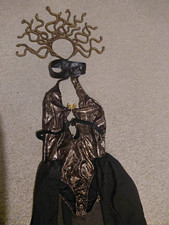 Medusa Halloween Fancy Dress Outfit, One Size, Polyester
