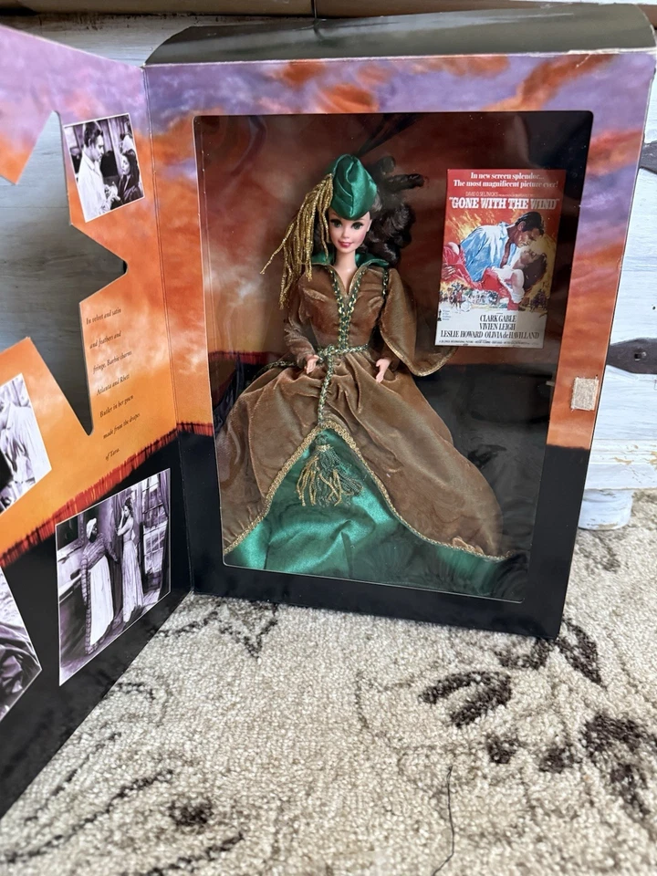 1994 年好莱坞传奇系列芭比娃娃 Scarlett O'Hara 12045 — 第 2/2 张图片
