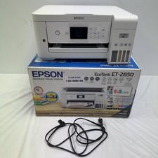 Epson C11CJ60201 EcoTank ET-4850 Wireless Color All-in-One Inkjet Printer Black