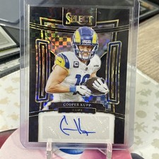 Cooper Kupp 1/1 Auto 2023 Select Black Finite Prizm SSP #sig-cku Rams Seahawks