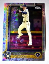 2025 Topps Chrome Logofractor Brice Turang 109