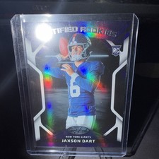 2025 Panini Certified Rookies Jaxson Dart #CRK-JDT Giants Football Card