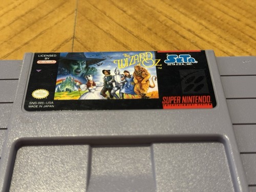 The Wizard Of Oz Super Nintendo 1992 SNES Video Game Only Tested & Working Retro - Picture 2 of 4