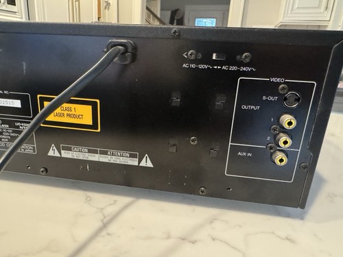 RARE!! KENWOOD LVD-9200 RARE!!! Vintage Dual Side Laser-Disc Video CD Player - Picture 7 of 10