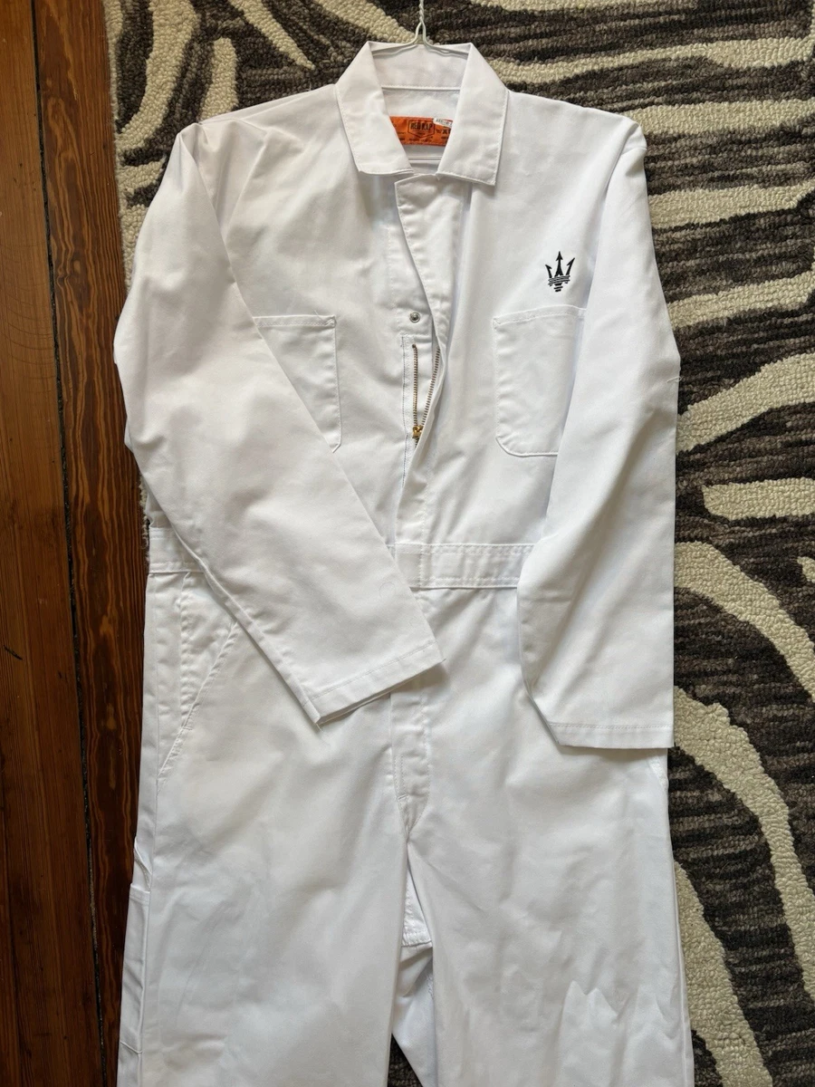 White Uniform & Work Coveralls & Jumpsuits for sale | eBay