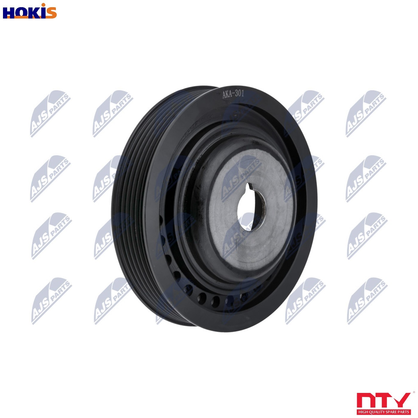 Fits NTY RKP-KA-301 CRANKSHAFT PULLEY ENGINE - Image 10