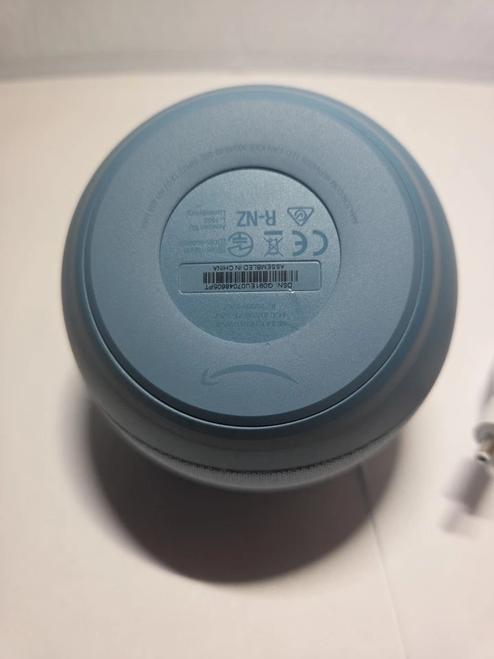 Amazon Echo Dot 4th Gen Smart Speaker Alexa Blue B7W64E & Power Supply - Image 4 of 4