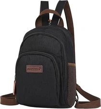 PACKISM Small Backpack Purse for Women - Convertible Sling Bag Multiple Compa...