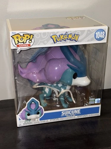 Limited Edition FUNKO POP! SUICUNE #1048 POKEMON Jumbo WONDERCON 2025 Exclusive