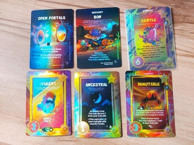 Collection Of 6 Doomlings Legendary Holofoil Cards