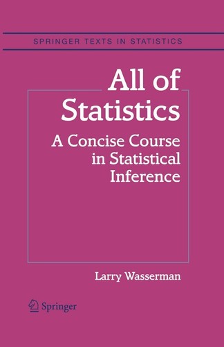 All of Statistics Paperback D393 - Picture 2 of 3