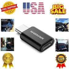 Bypass Motorcycle CarPlay Bluetooth Headset Adapter with Passthrough USB-C Ch...