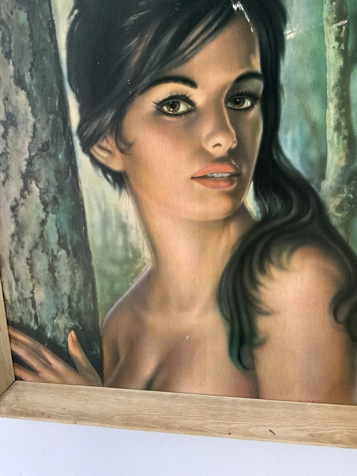 Vintage Original 1960s Framed Iconic Mid Century J H Lynch Tin A Print  - Image 3 of 4