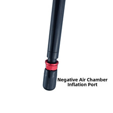 Forcella Mountain Bike Pompa Aria Doppia Camera per Regolazione Sospensioni di Precisione