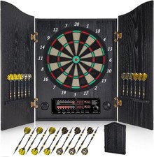 Electronic Dart Board  Decorative Dart Board Cabinet for Adults