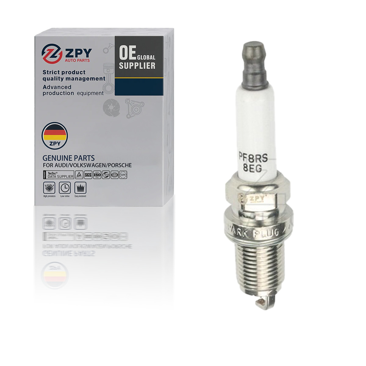 ZPY New Hight Quality Warranty Spark Plug For VW Audi A8 Q7 3.0L 101 905 611G