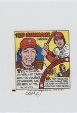1979 Topps MLB Bubble Gum Player Portraits Ted Simmons #30 HOF 0b0