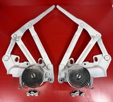 1994-2001 Dodge Ram 1500 2500 3500 Hood Hinges Springs Pair Set Oem White