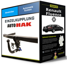 Abnehmbare Anhängerkupplung für RENAULT Fluence 03.2010-jetzt Typ L30 Auto Hak