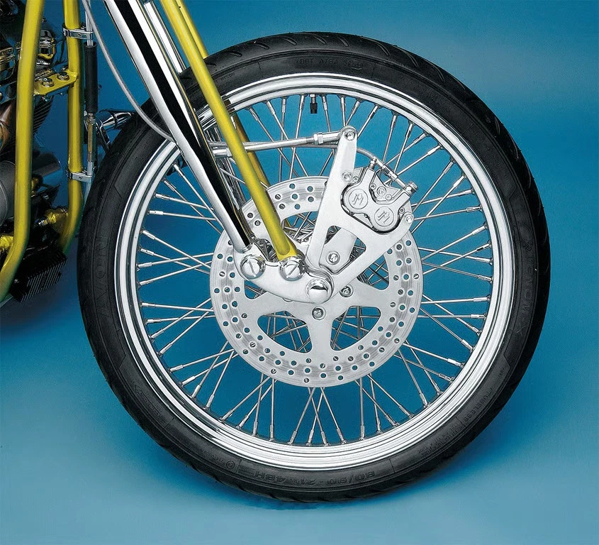 Performance Machine Classic Single Disc Front Brake Caliper Kit - Polished - Image 2 of 4