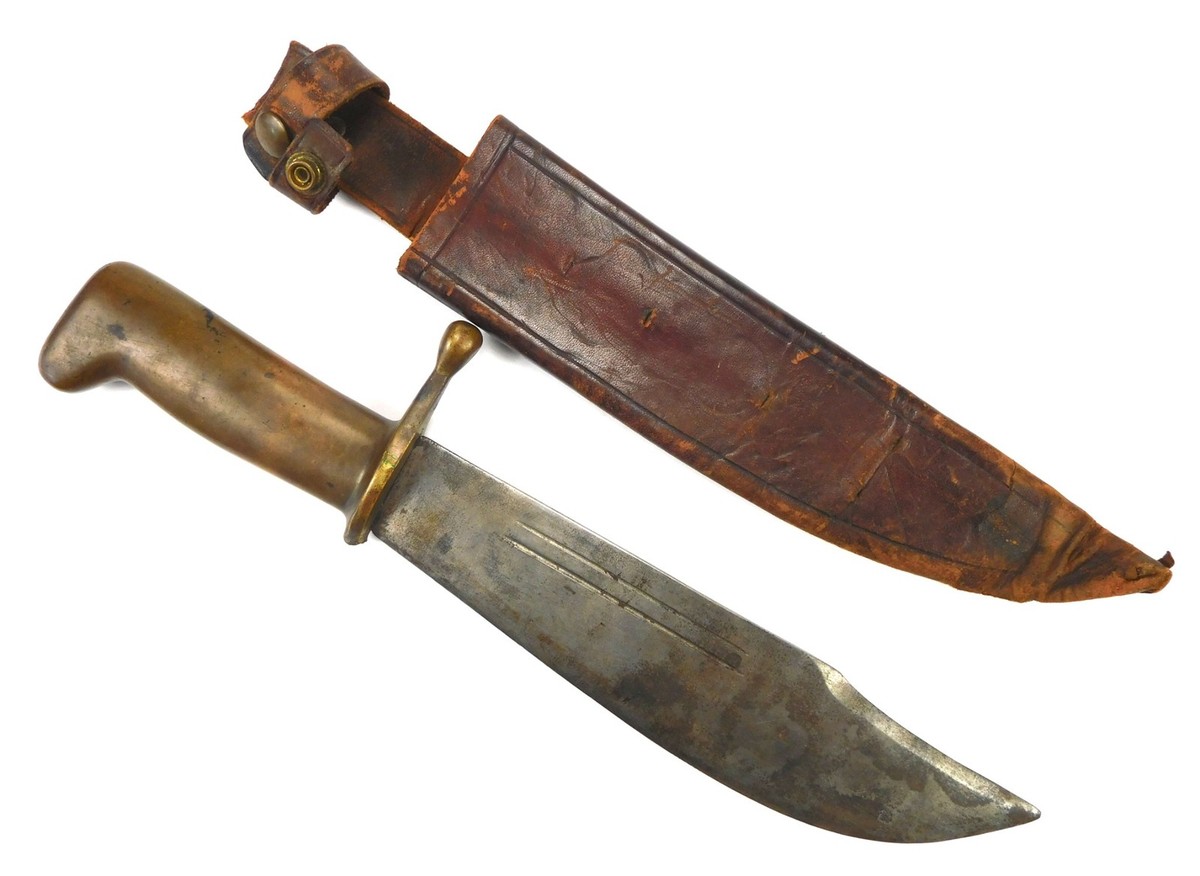 WW2 RNZAF V44 Marine Raider Bowie Fighting Knife No 18 Australia
