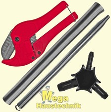 Montage-Werkzeug-Set Rohrschere Kalibrierer Biegefeder f&uuml;r 16mm Verbundrohr