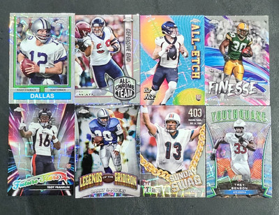 2024 Topps Chrome Football LAZER INSERTS with Rookies You Pick - 2 Card Minimum