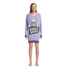 Disney's Nightmare Before Christmas Women's Sleepshirt Size XL/XG Color Violet
