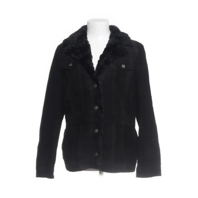 Wilsons Leather, Shearling Jacke, Damen, Größe: L, MAXIMA, Schwarz #nAE