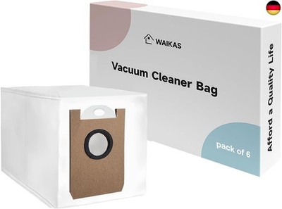 WAIKAS 6 Stück Staubbeutel für Airrobo T20+/T25+/T30+/GT21 und T20FIXR S