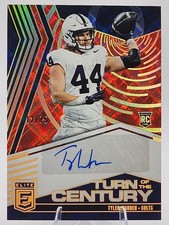 Tyler Warren /75 2025 Donruss Elite Rookie RC Auto Indianapolis Colts SP