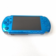 Sony PSP-3000 Vibrant Blue Console Excellent Condition