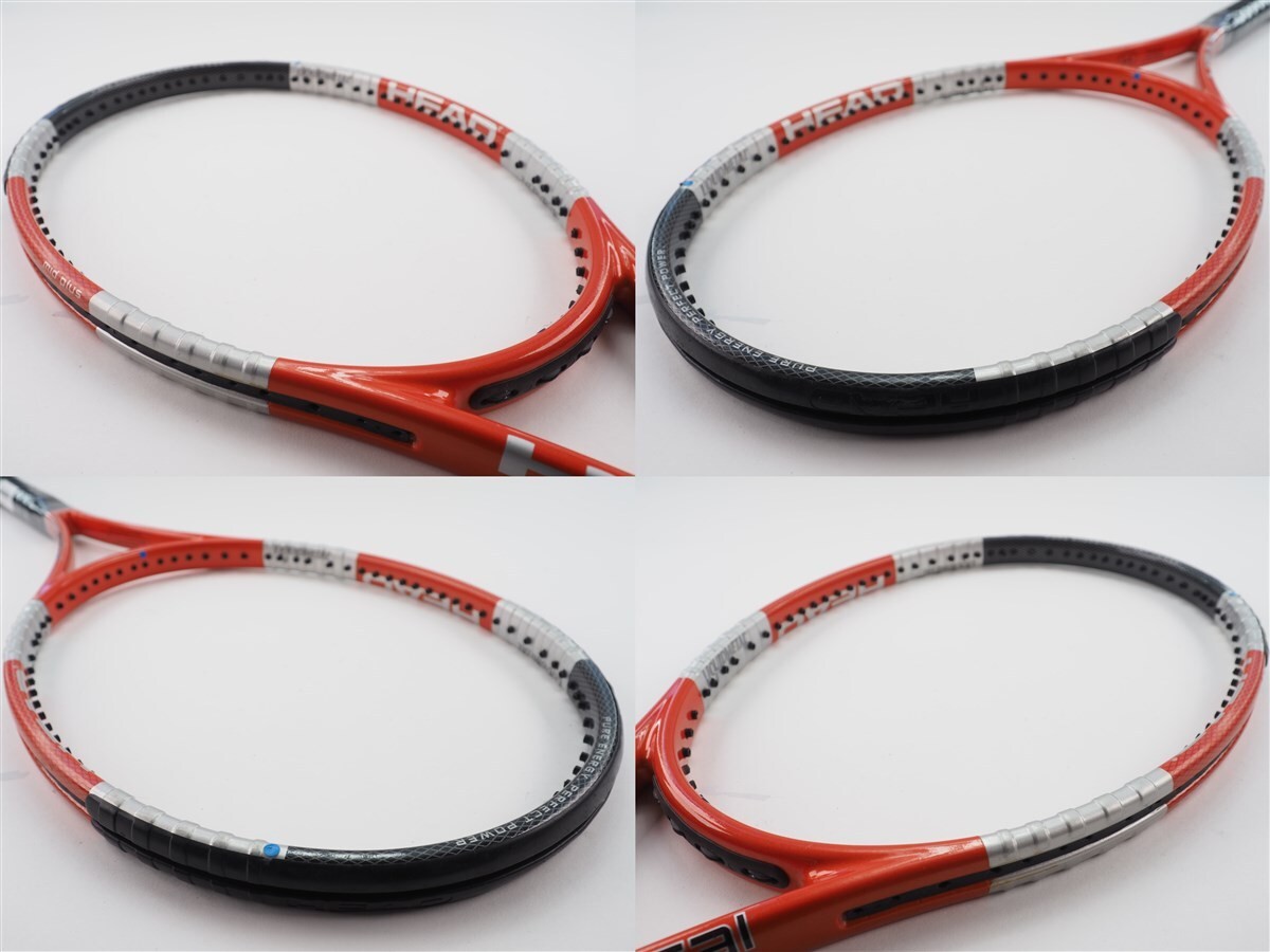 Used tennis racket head Liquid Metal Radical MP [Top bumper