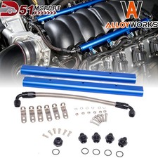Aluminum Billet Fuel Rail Kit Fits Ls Ls1 Ls2 Ls3 Ls6 Intake Manifold An6