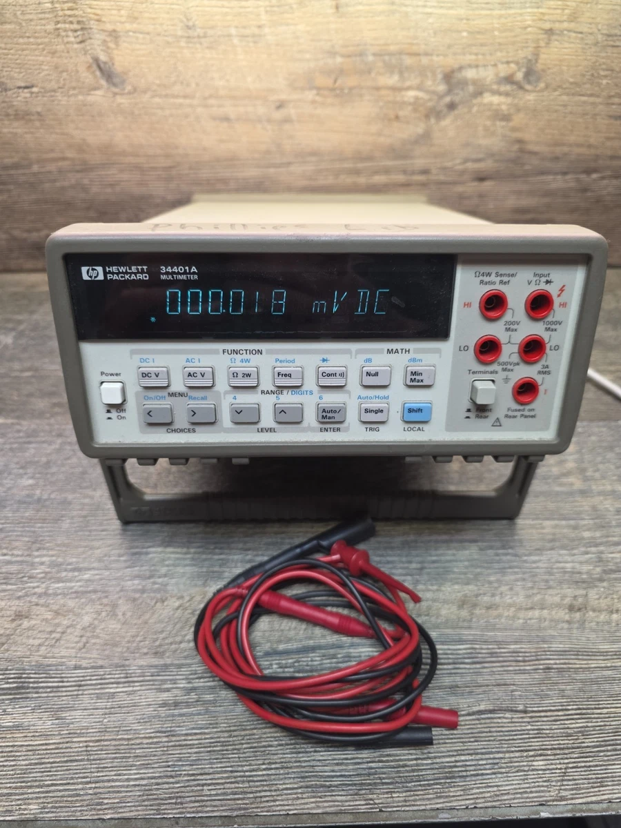 Hp 34401a for sale - eBay