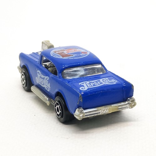 Majorette Chevrolet Chevy 57 Pepsi Dark Blue 1:64 3" Pre-Owned 001 - Picture 5 of 8