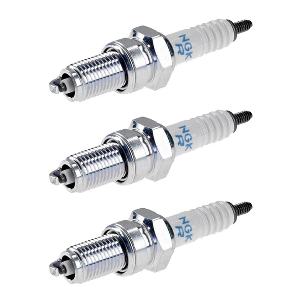 10 Candele Accensione NGK Con Sede Piana M12x1,25 DR7ES 18mm 1,6mm - Immagine 9