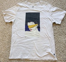 HUF Nagel T shirt, S/S, White, Large Ron Allen H-street Life American Dream ADI