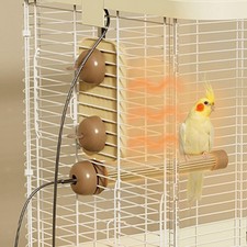 Bird Heater Pad Heated Bird Perch Anti Bite Birdcage Accessories Warming Device