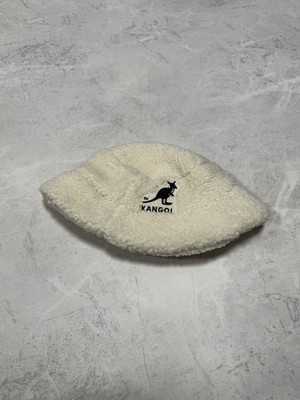 Kangol H&M fleece Teddy Bucket Hat Vintage