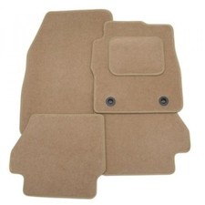 JAGUAR XK (06 on) (4 Clip) Tailored Car Mats ALL BEIGE TAN