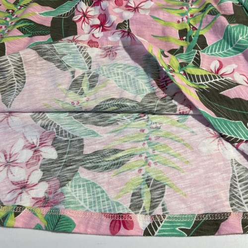 Tommy Bahama Mujer XXS Vestido Sol Rosa Multi Floral Tropical Luau Calado - Imagen 10 de 14